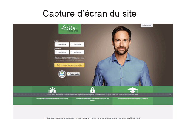 Site elite rencontre