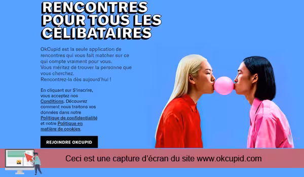 OkCupid Inscription