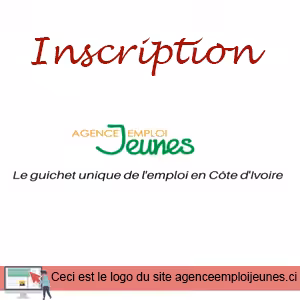 Inscription sur www.agenceemploijeunes.ci