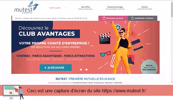 Comment s'inscrire à Mutest ?