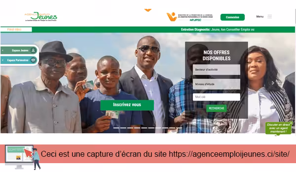 Comment créer votre Espace Jeunes sur www.agenceemploijeunes.ci ?