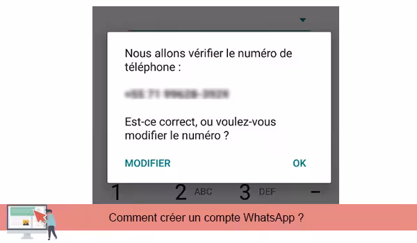 Comment créer un compte WhatsApp
