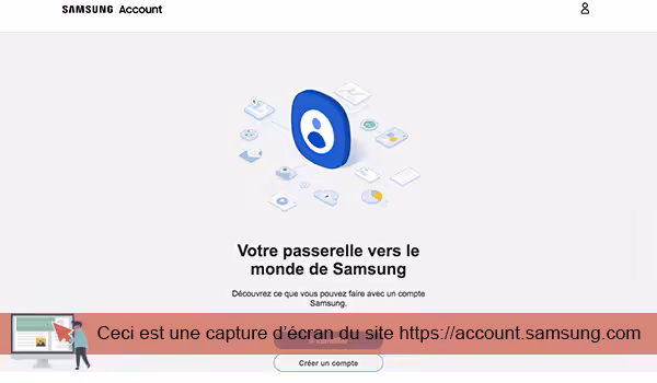 Comment créer un compte Samsung sur mon PC ?
