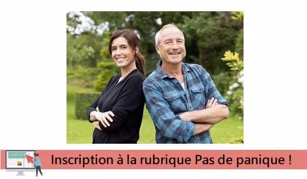 S'inscrire à pas de panique !