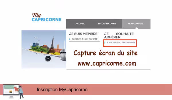 Adhésion au programme my capricorne