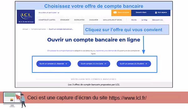 Comment ouvrir son compte LCL à distance ?
