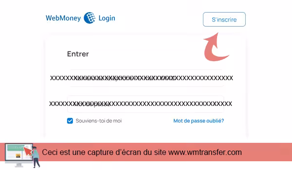 Ouverture de compte WebMoney