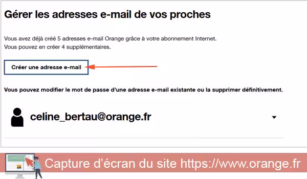 Comment créer une deuxième adresse mail Orange ? 