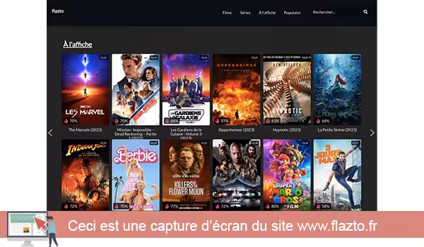 Nouvelle adresse de Flazto