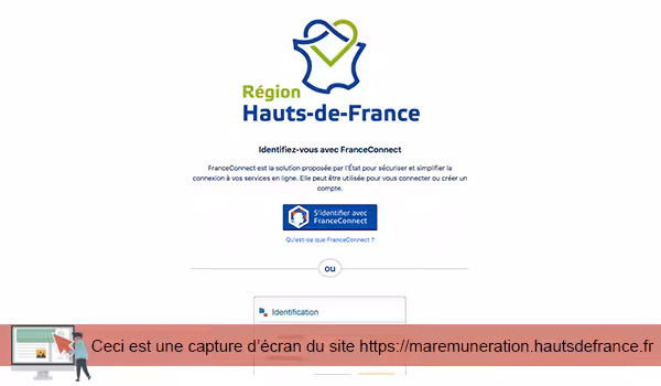 Comment s'inscrire à Ma Rémunération Hauts-de-France