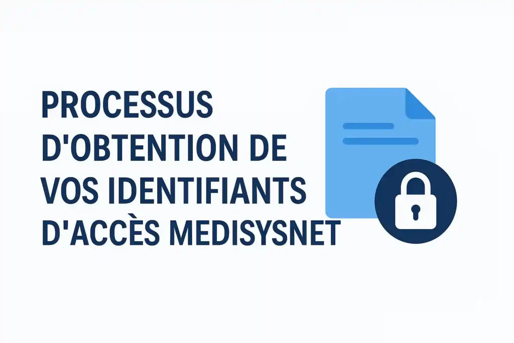 Processus d'obtention de vos identifiants d'accès Medisysnet