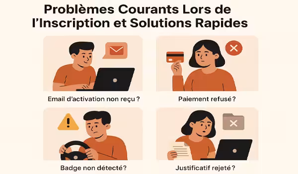 Problèmes Courants Lors de l'Inscription sur Bip&Go et Solutions Rapides