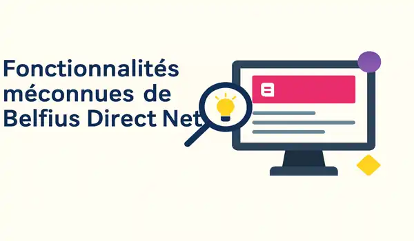 Fonctionnalités méconnues de Belfius Direct Net