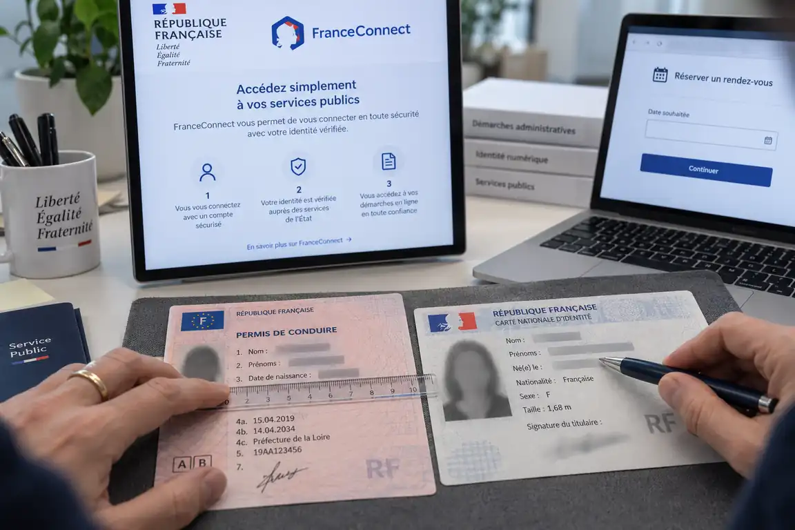 Vérification des informations d’état civil entre une attestation NEPH et une pièce d’identité avec FranceConnect